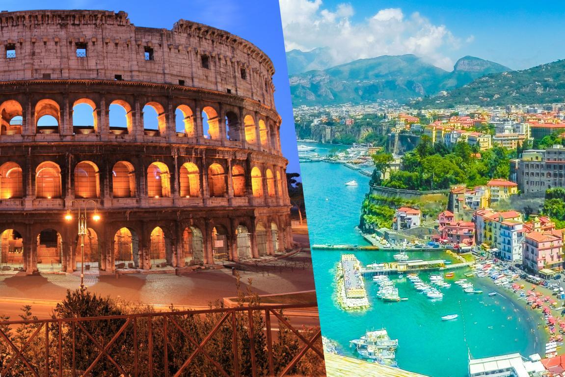 Rome & Sorrento Twin Escape